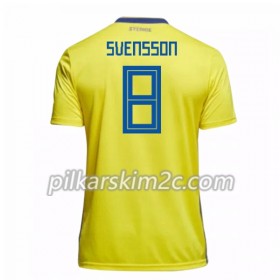 Koszulka Szwecja Svensson 8 Główna Mistrzostwa Świata 2018 - Koszulki Piłkarskie